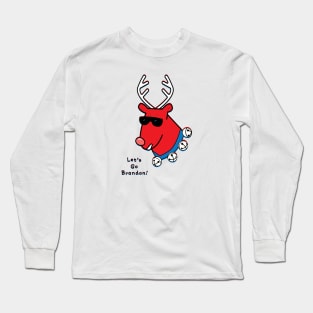 Let's Go Brandon Reindeer Long Sleeve T-Shirt